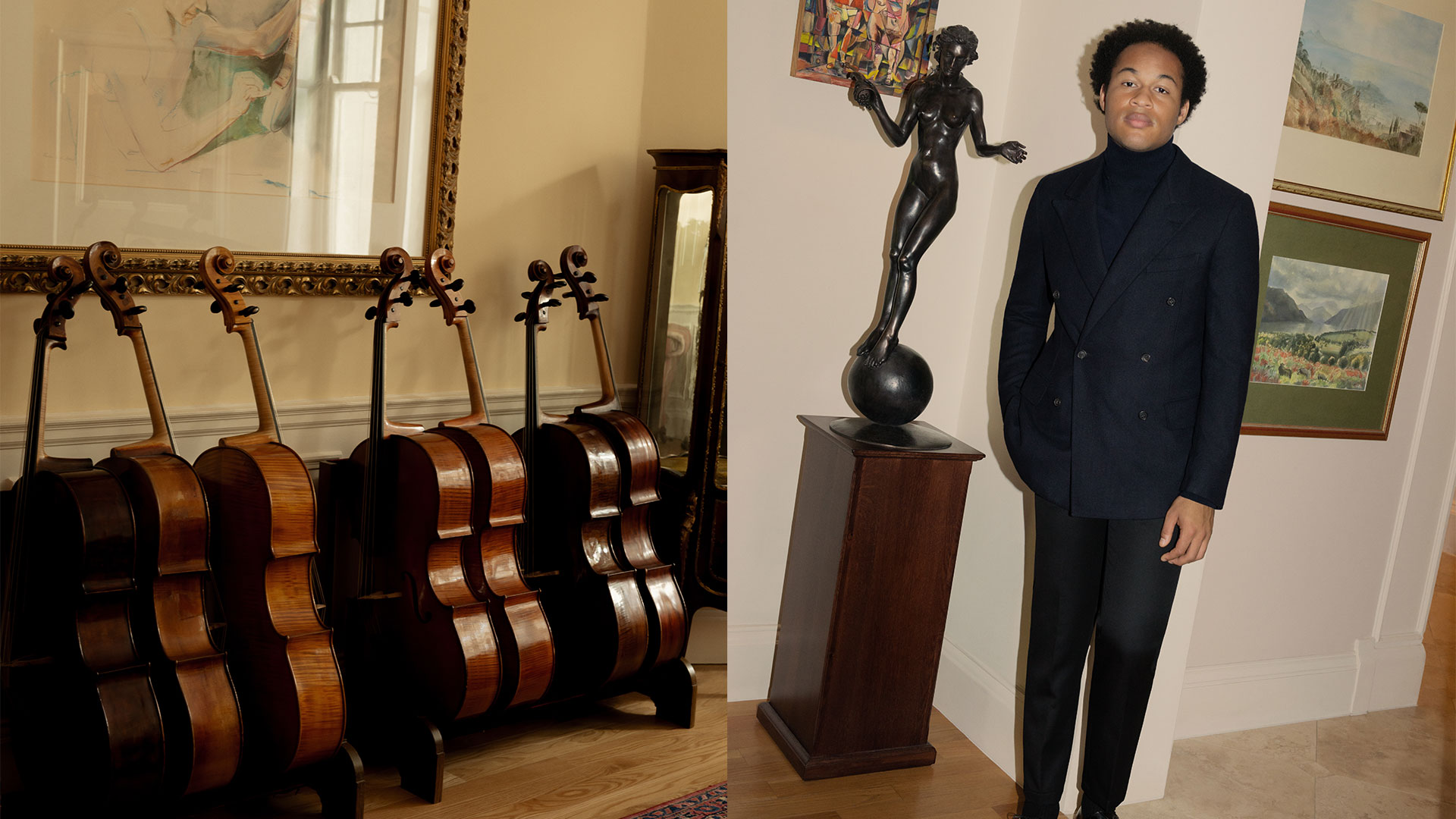 Sheku Kanneh-Mason MBE, British cellist.