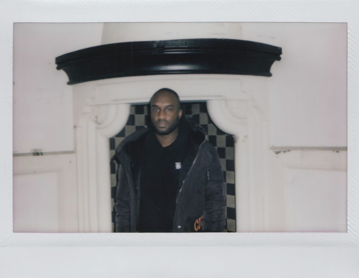 On Set Polaroids, Photographed by Virgil Abloh