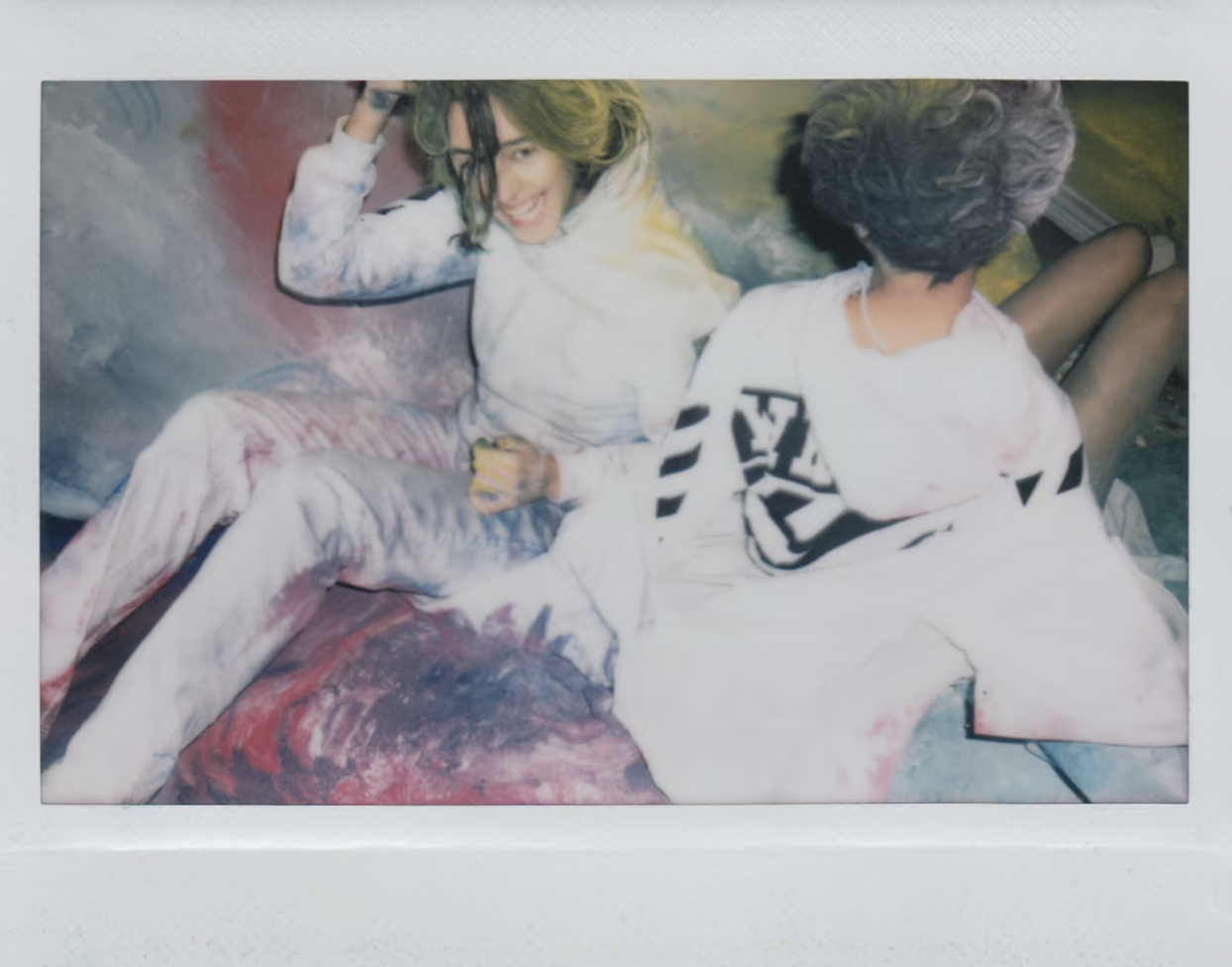 On Set Polaroids, Photographed by Virgil Abloh